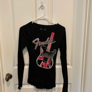COPY - Fender black shirt